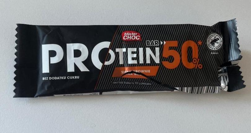 Fotografie - Protein Bar 50% Brownie Mister Choc