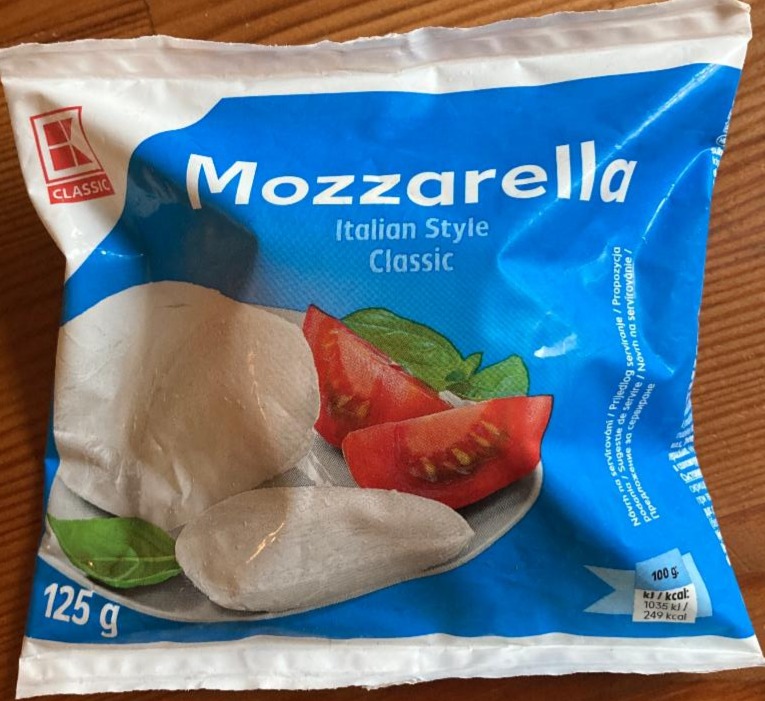 Fotografie - Mozzarella Italian Style K-Classic