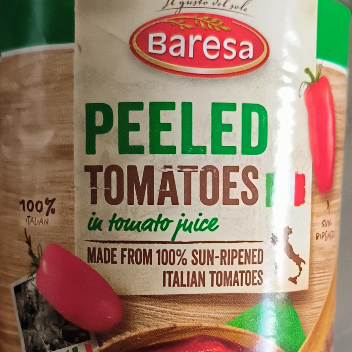 Fotografie - Peeled Tomatoes in tomato juice Baresa