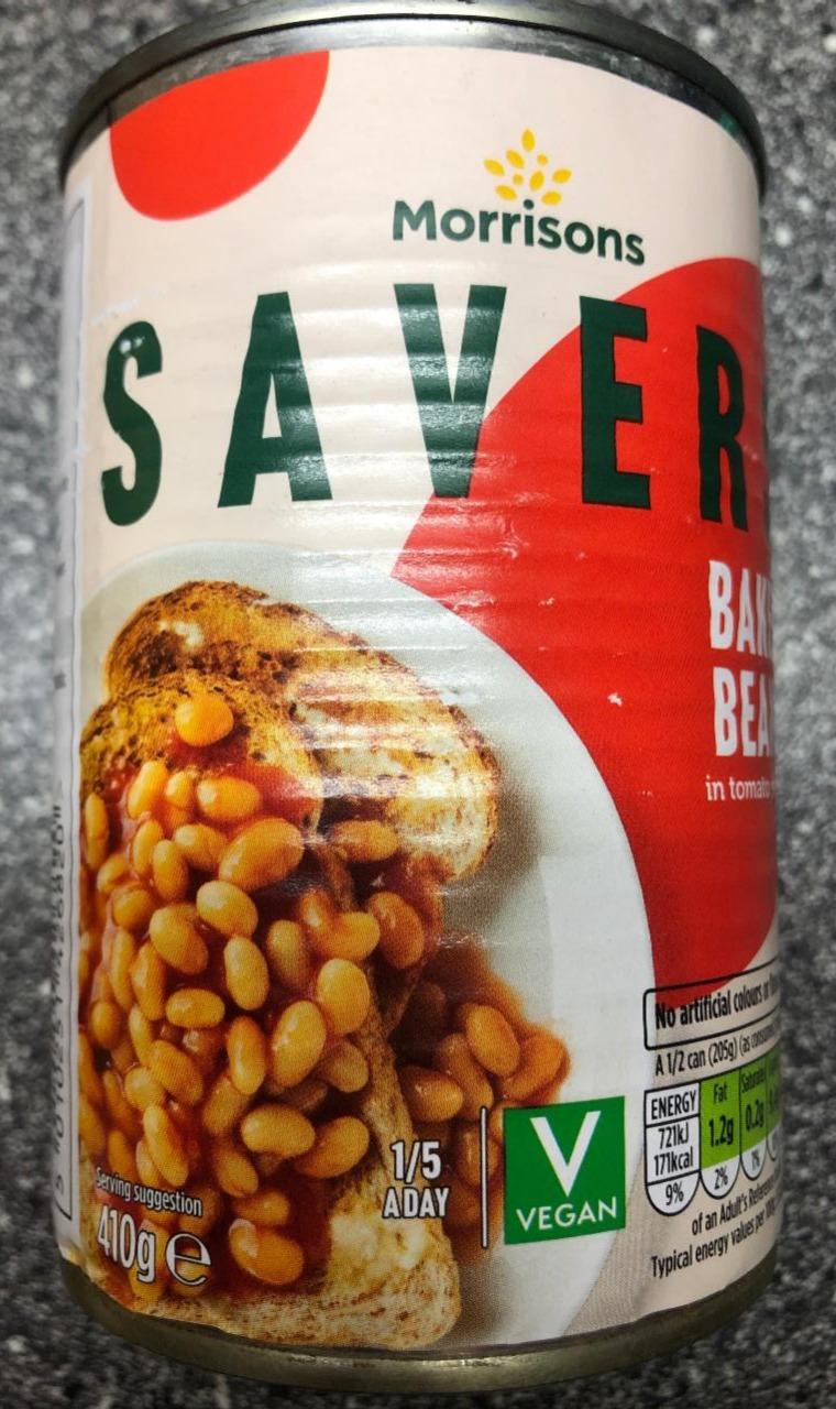 Fotografie - Savers Baked Beans in tomato sauce Morrisons