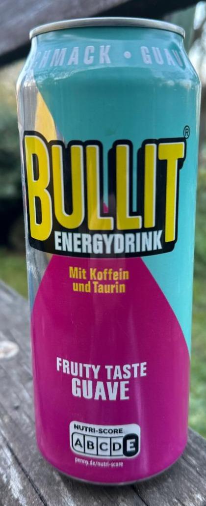 Fotografie - Energy drink fruity taste guave Bullit