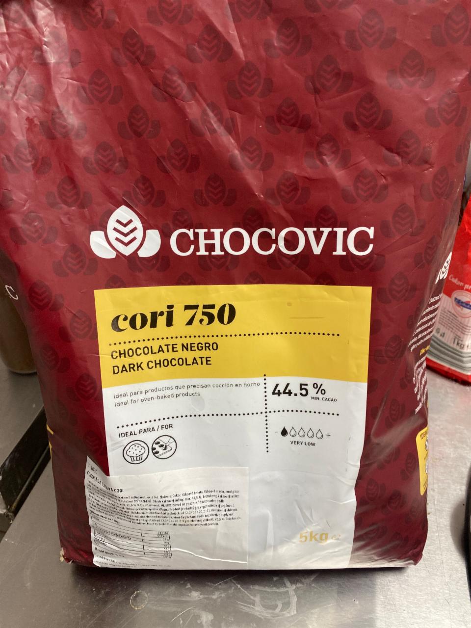 Fotografie - Cori 750 Dark Chocolate Chocovic