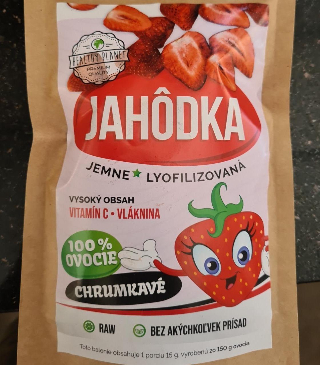 Fotografie - Jahôdka jemne lyofilizovaná Healthy Planet