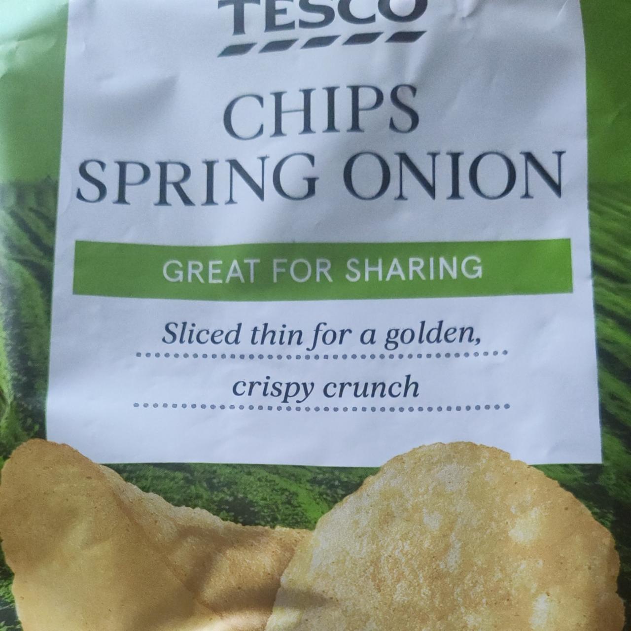 Fotografie - Chips Spring Onion Tesco