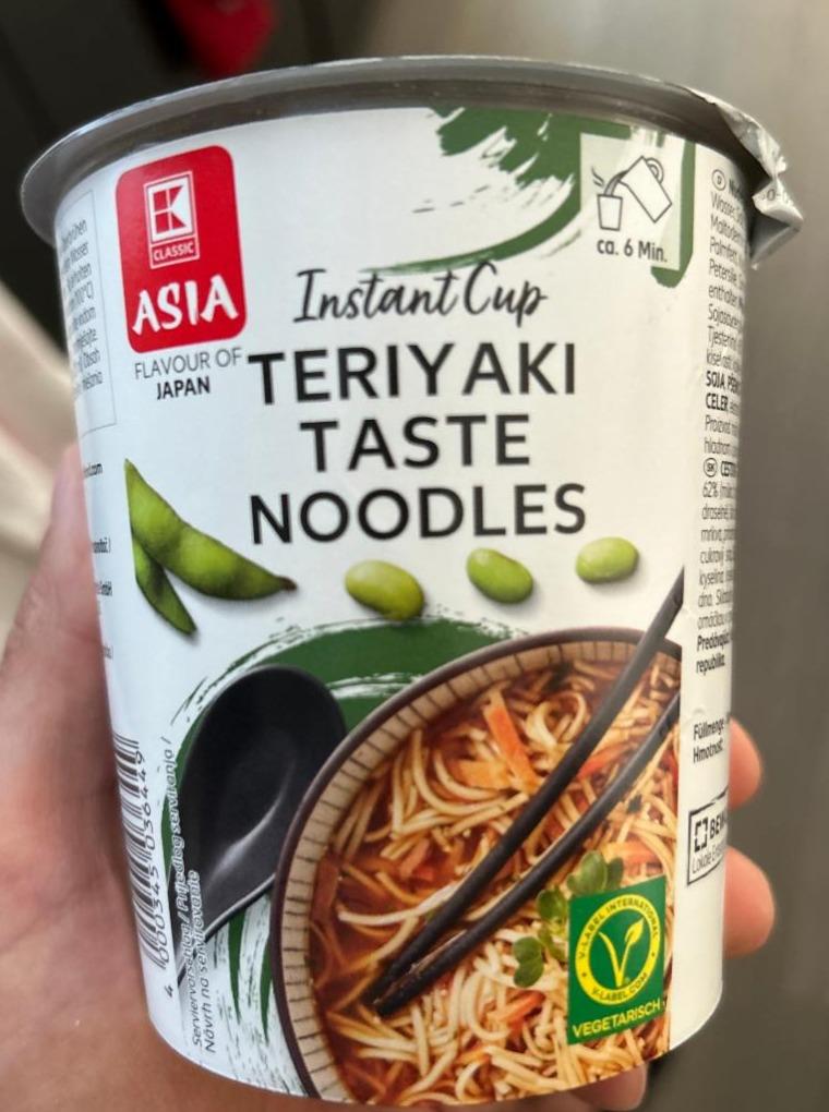 Fotografie - Instant Cup Teriyaki Taste Noodles K-Classic Asia