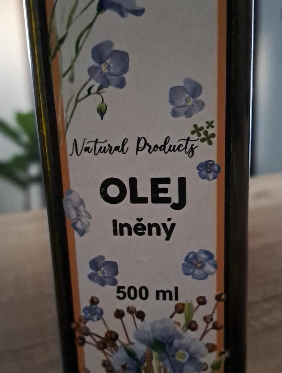 Fotografie - Olej lněný Natural Products