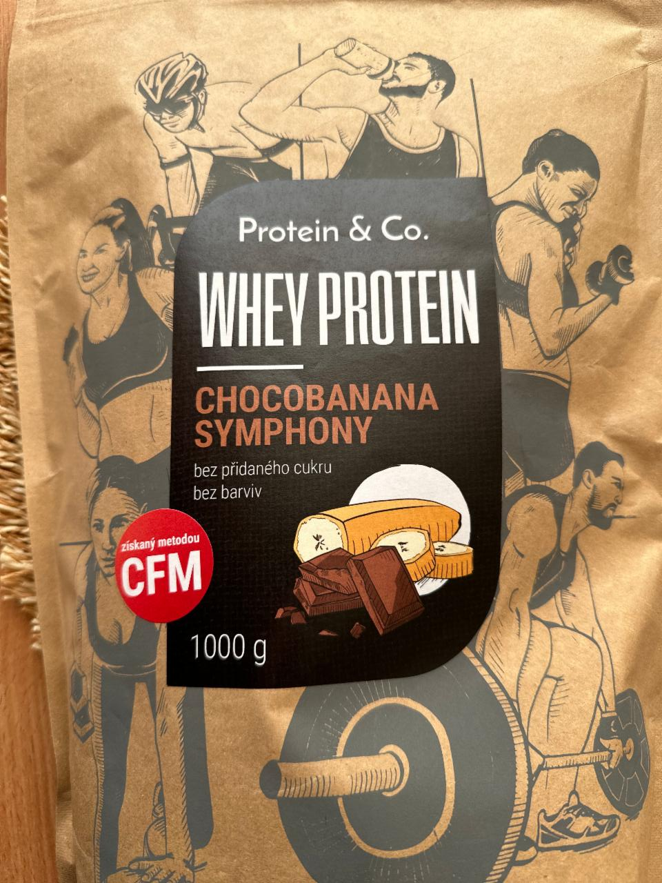 Fotografie - Whey Protein Chocobanana Symphony Protein & Co.