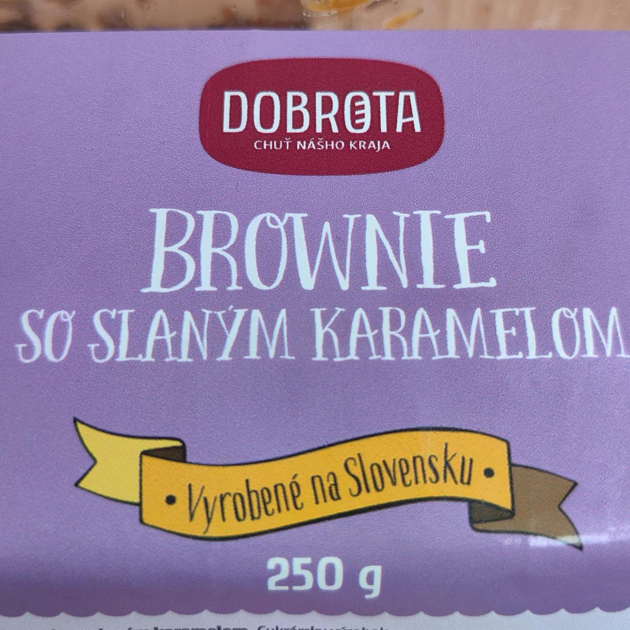 Fotografie - Brownie so slaným karamelom Dobrota