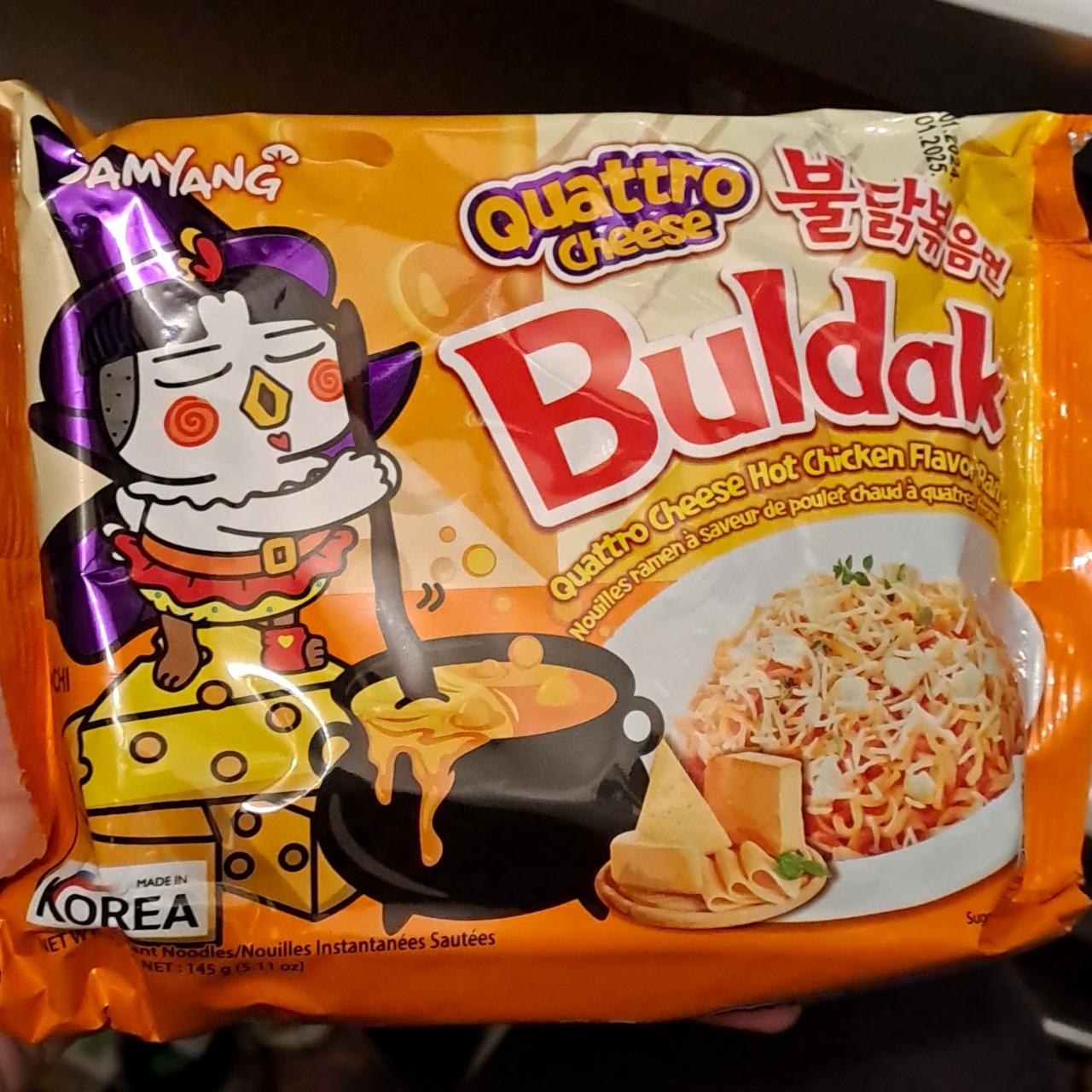 Fotografie - Buldak Quattro Cheese Hot Chicken Flavored Samyang