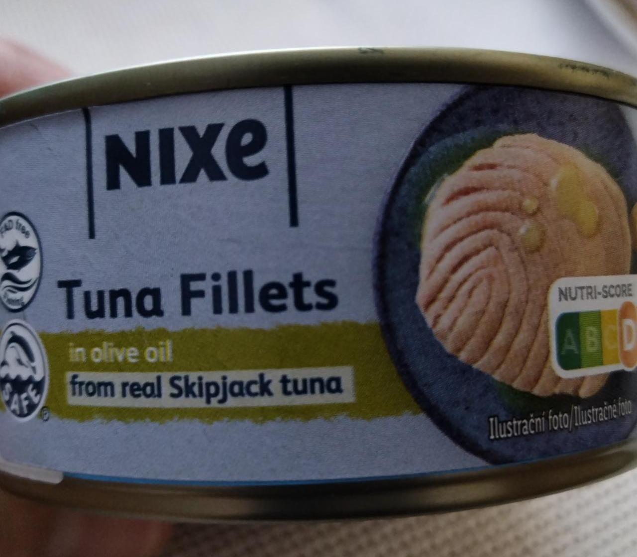 Fotografie - Tuna Fillets in olive oil from real Skipjack tuna Nixe