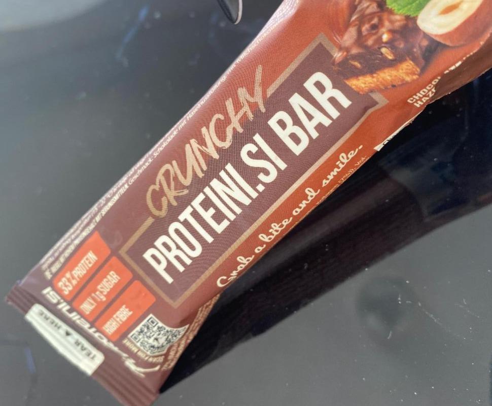 Fotografie - Crunchy Proteini.si Bar Chocolate hazelnut