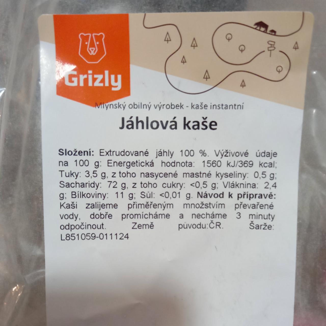 Fotografie - Jáhlová kaše Grizly