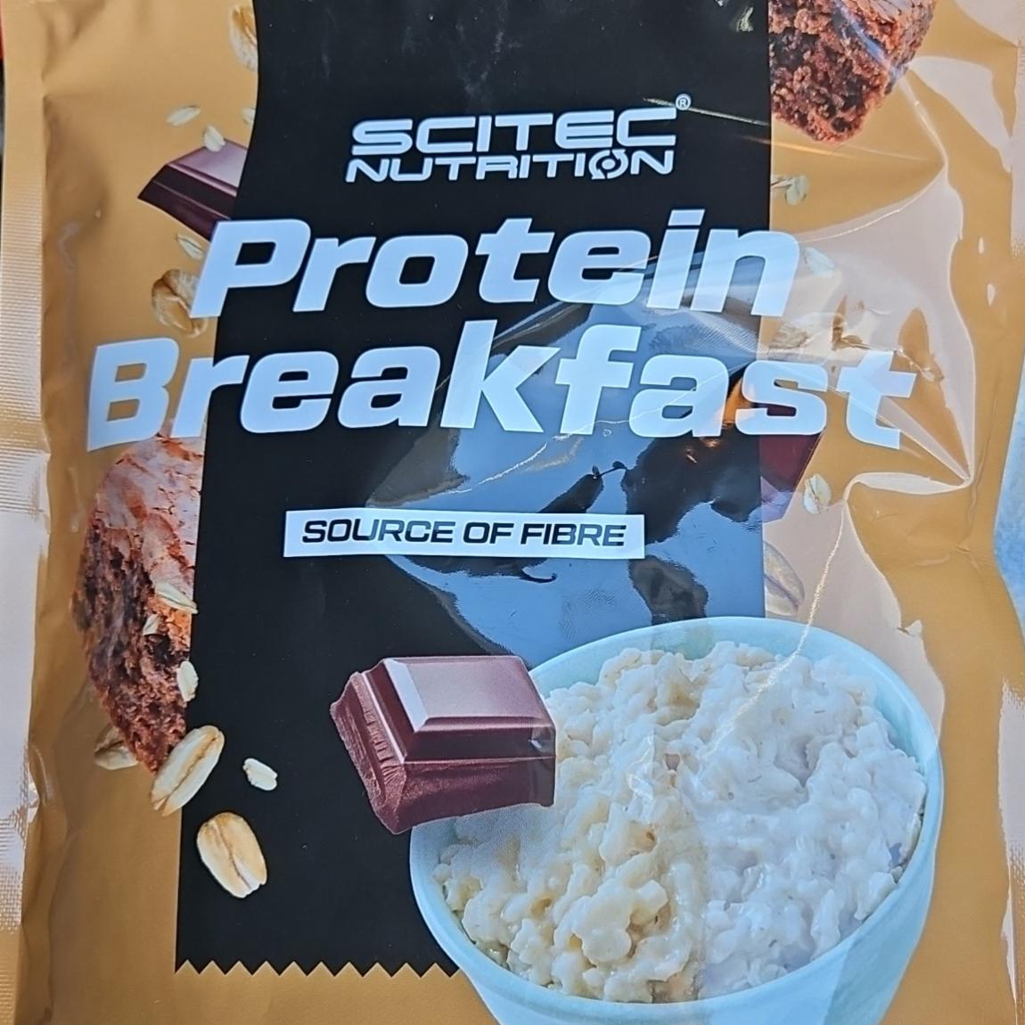 Fotografie - Protein Breakfast Chocolate Brownie flavor Scitec Nutrition