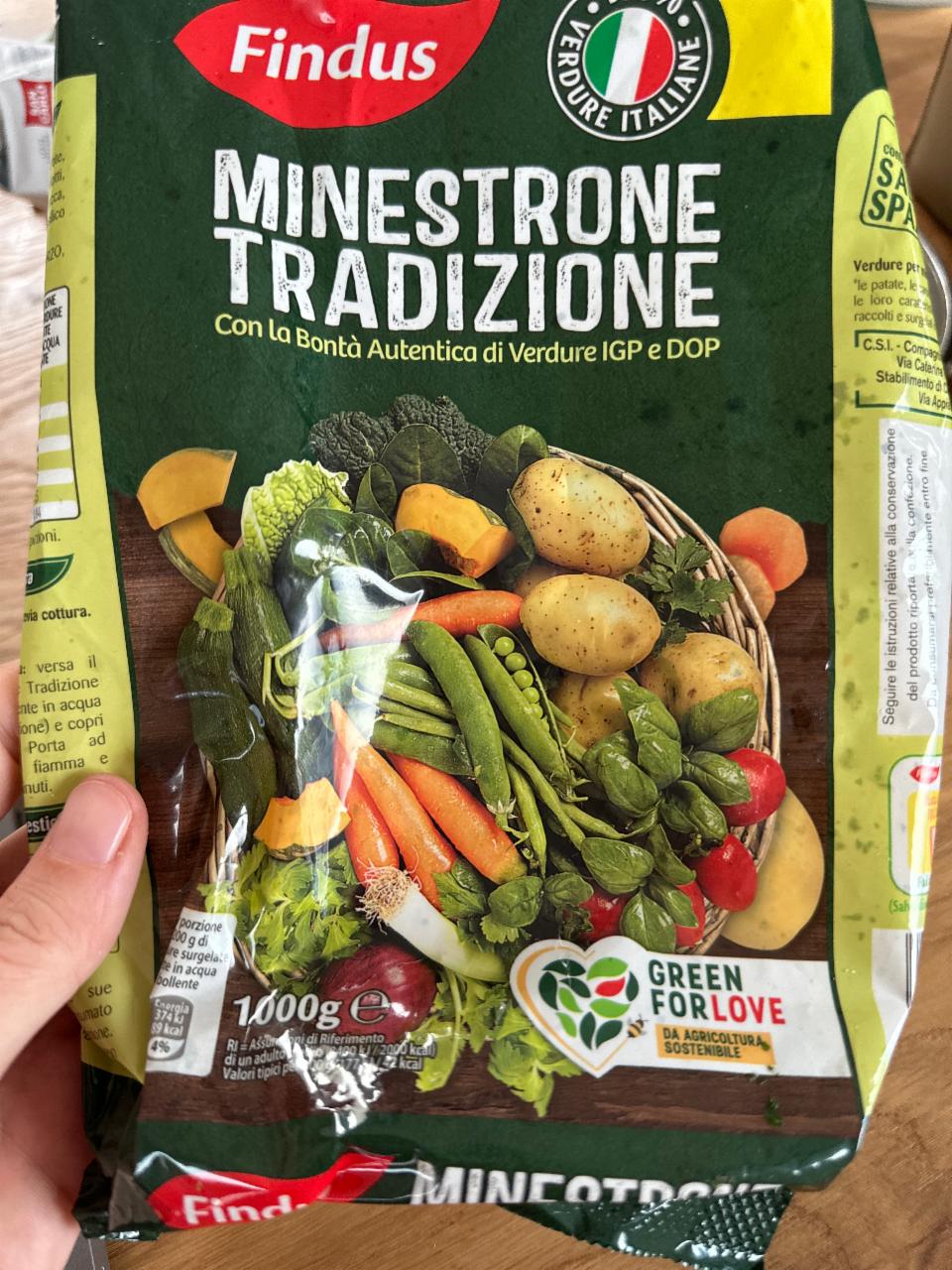 Fotografie - Minestrone tradizione Findus