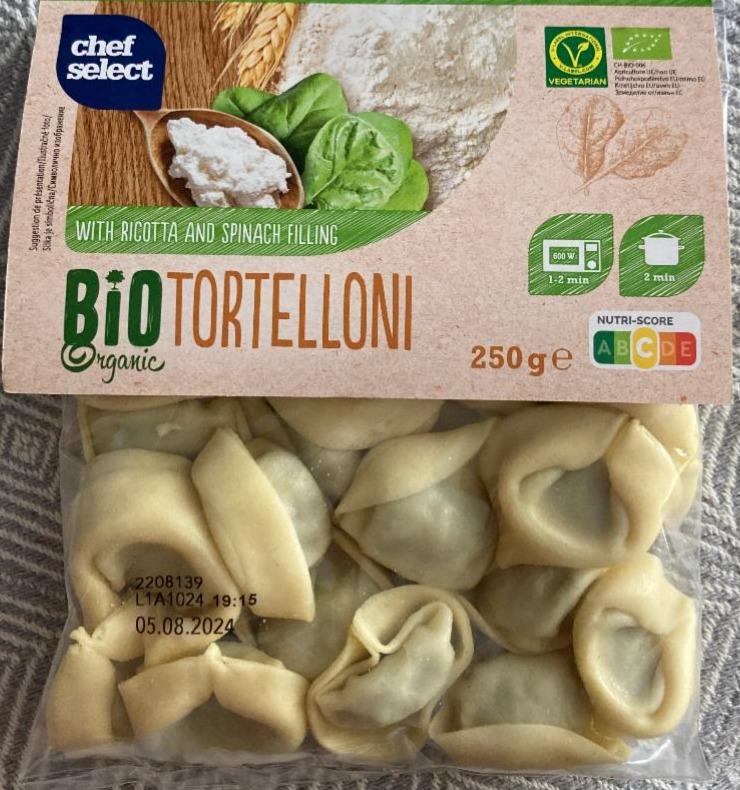 Fotografie - Tortelloni with Ricotta and Spinach filling Chef select