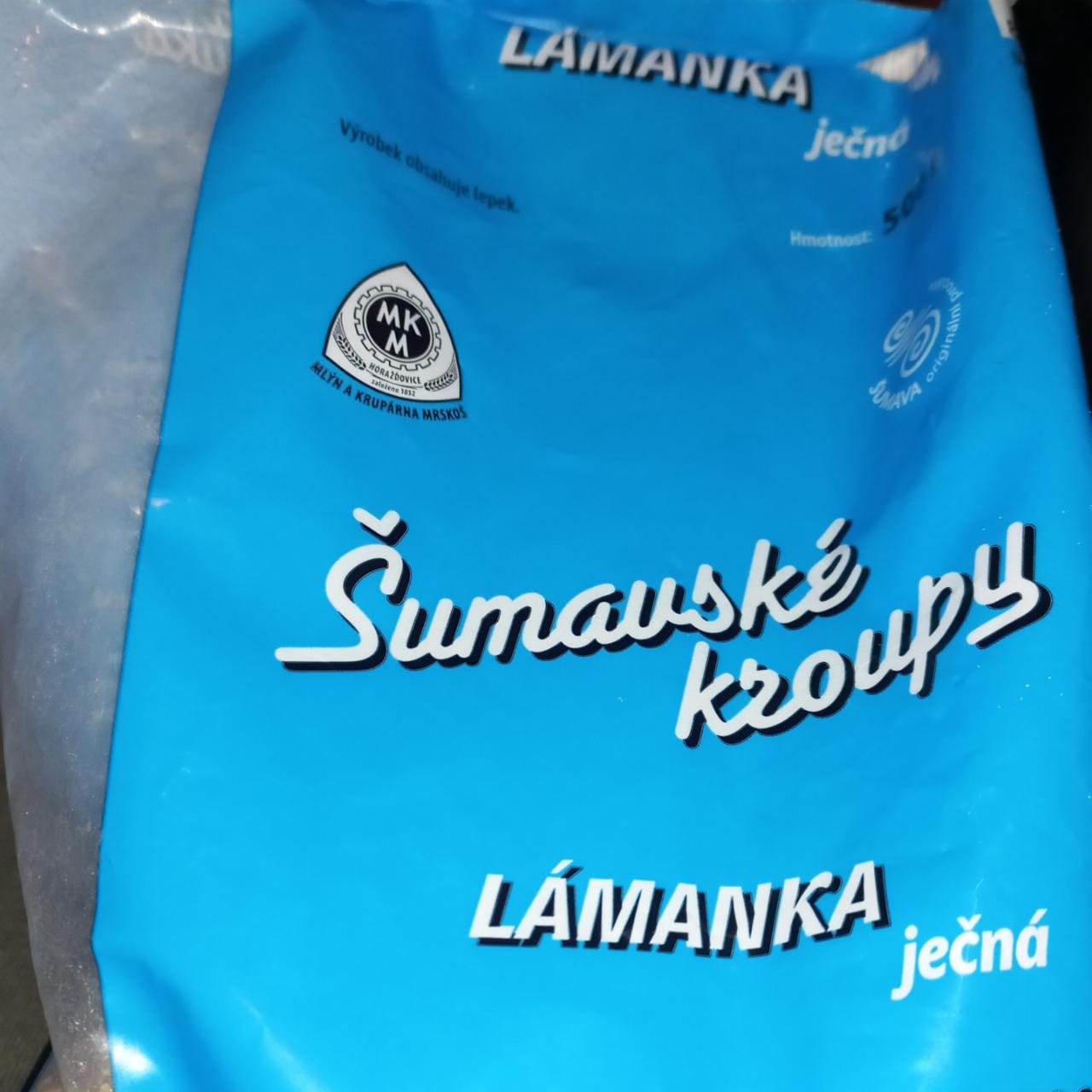 Fotografie - Šumavské kroupy lámanka ječná