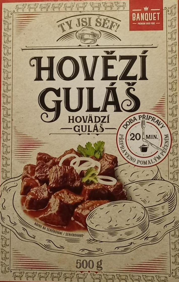 Fotografie - Hovězí guláš Banquet