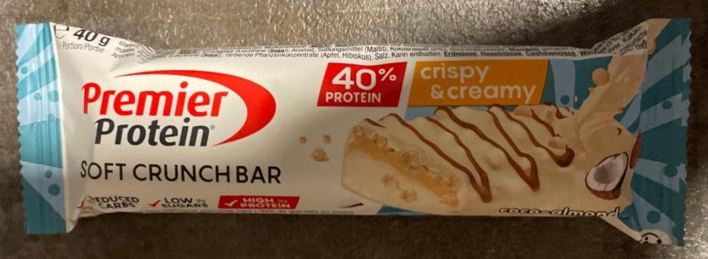 Fotografie - Soft crunch bar coco almond crispy & creamy Premiér protein