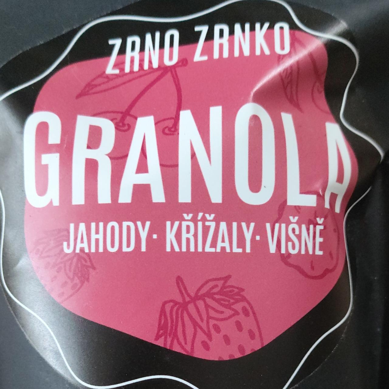 Fotografie - Granola jahody, křížaly, višně Zrno zrnko