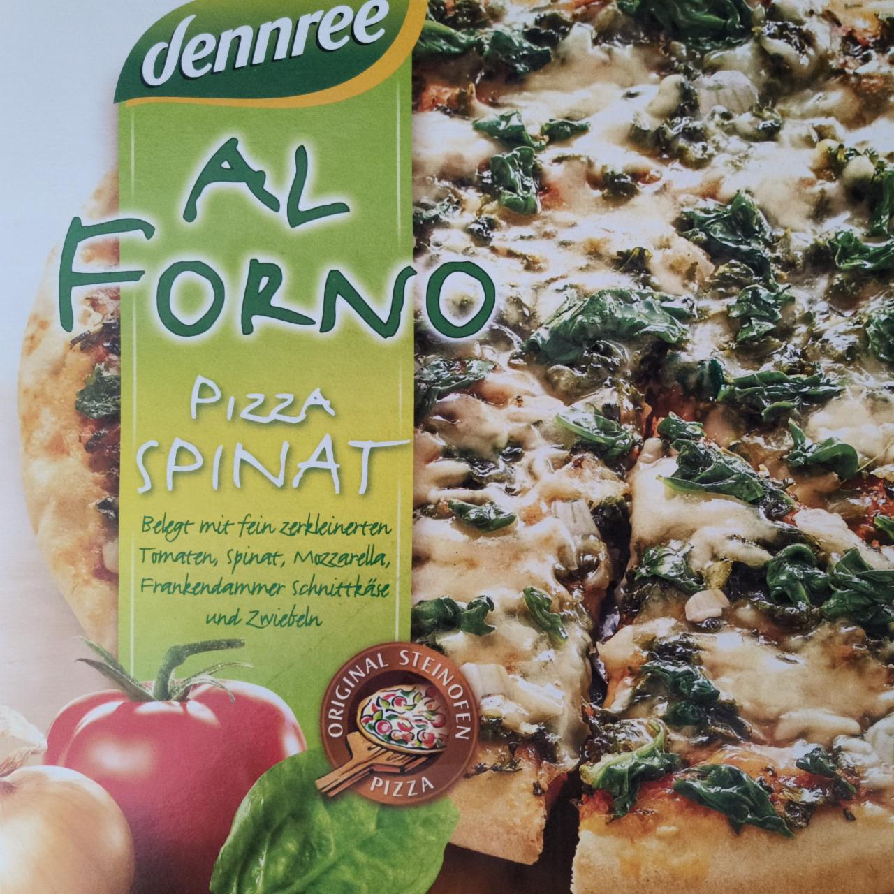 Fotografie - Al Forno Pizza Spinat Dennree