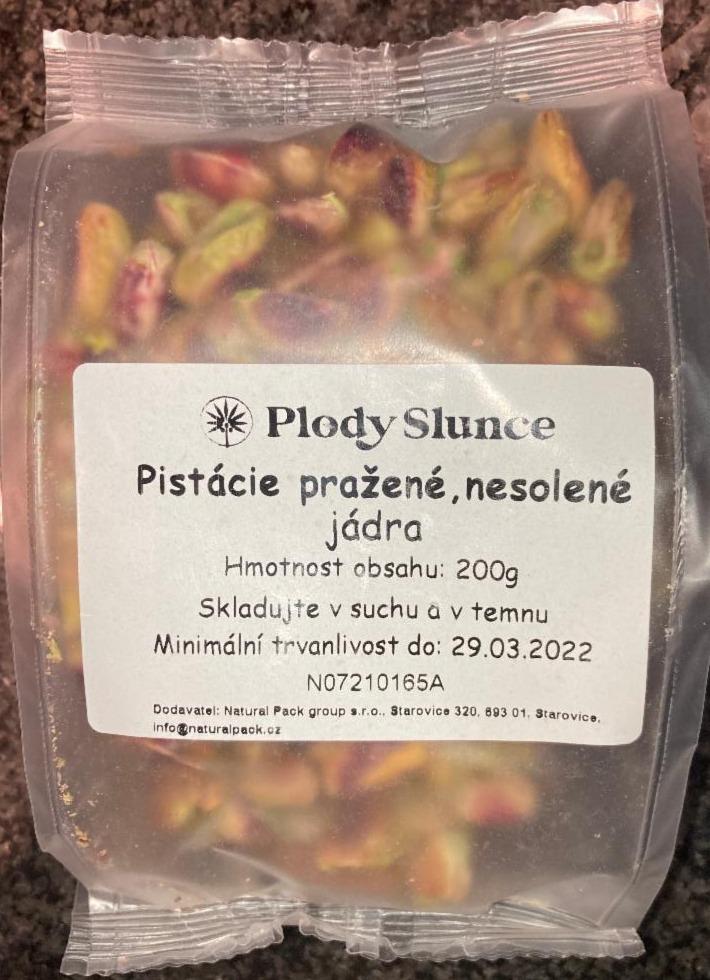 Fotografie - Pistácie pražené, nesolené Plody Slunce