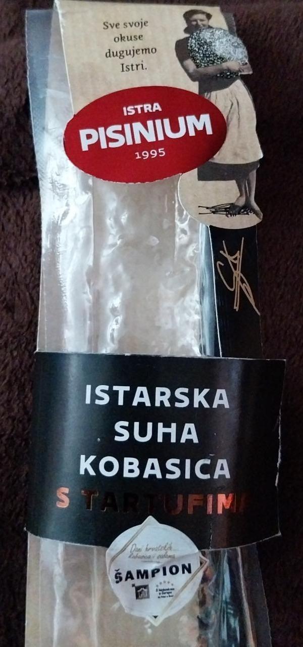 Fotografie - Istarska suha kobasica s tartufima Istra Pisinium