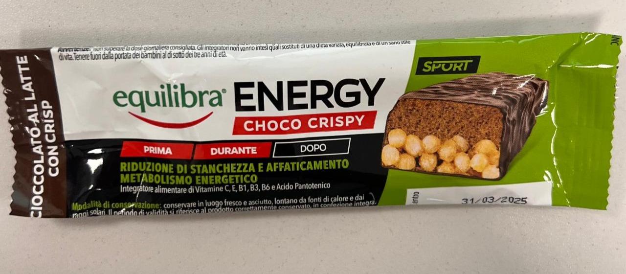 Fotografie - Energy Choco Crispy equilibra