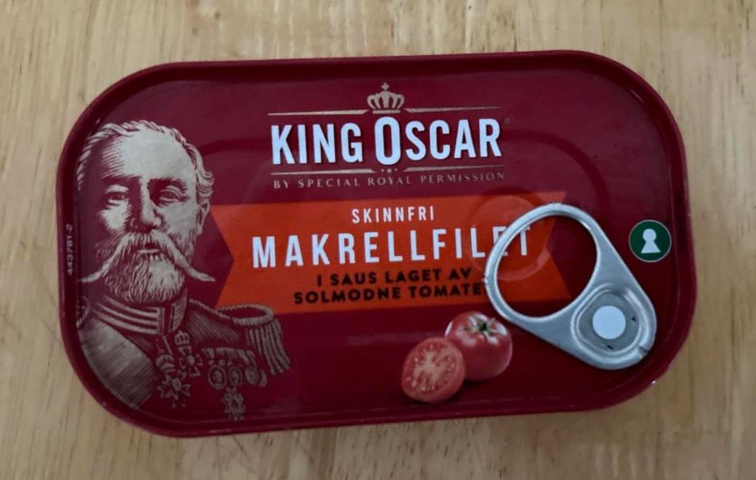 Fotografie - Makrellfilet King Oscar