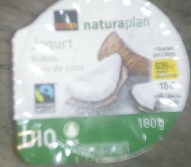 Fotografie - Jogurt Kokos Naturaplan