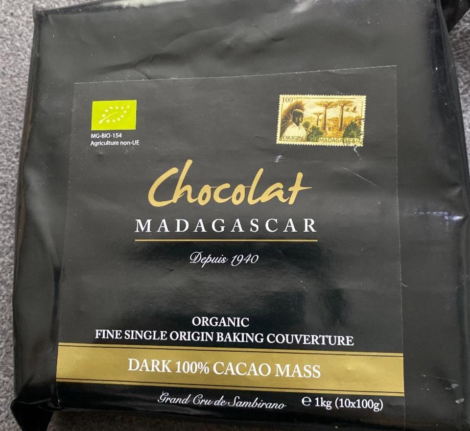 Fotografie - Chocolat Madagascar Dark 100% Cacao Mass