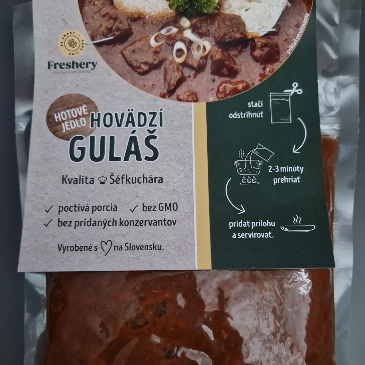 Fotografie - Hovädzí Guláľ Freshery