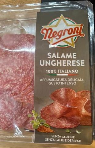 Fotografie - Salame Ungherese Negroni