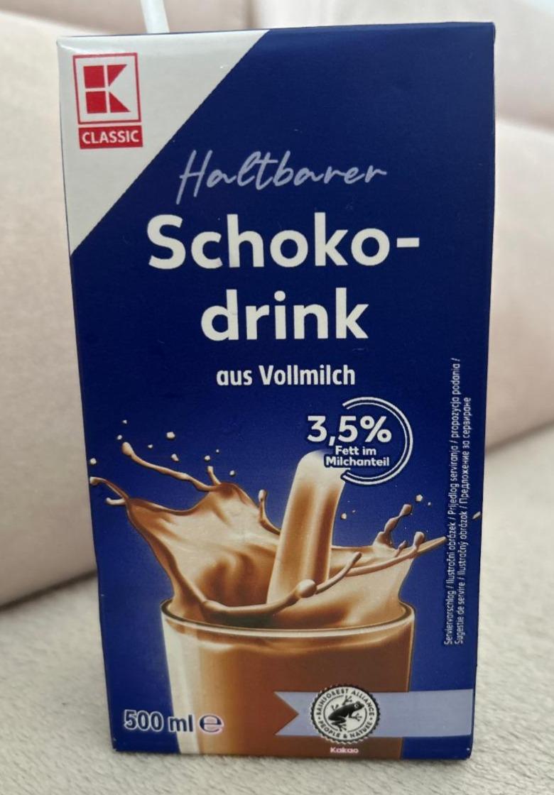 Fotografie - Schokodrink aus Vollmilch K-Classic