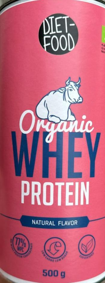 Fotografie - Organic Whey Protein Natural flavor Diet Food