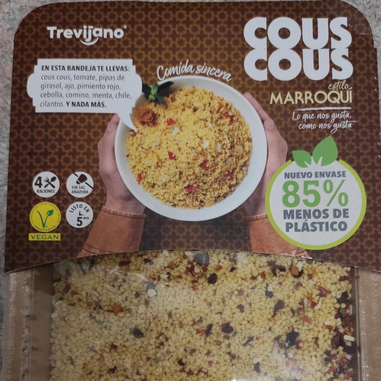 Fotografie - couscous estila marroqui Trevijano