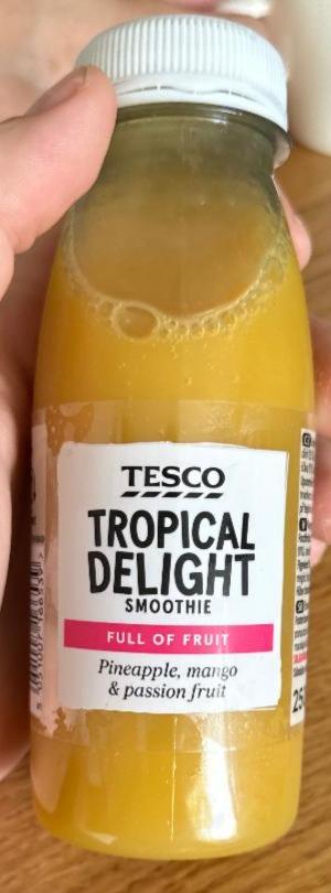 Fotografie - Tropical Delight Smoothie Pineaple Mango & Passion fruit Tesco