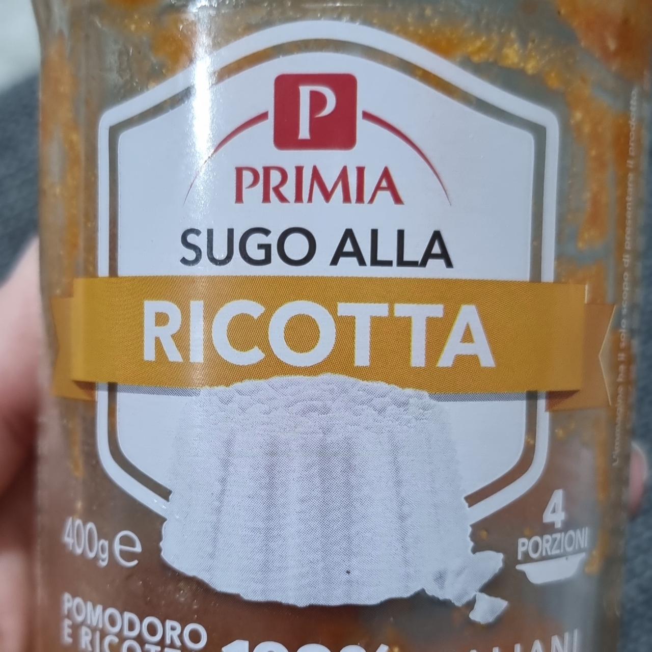 Fotografie - Sugo alla Ricotta Primia