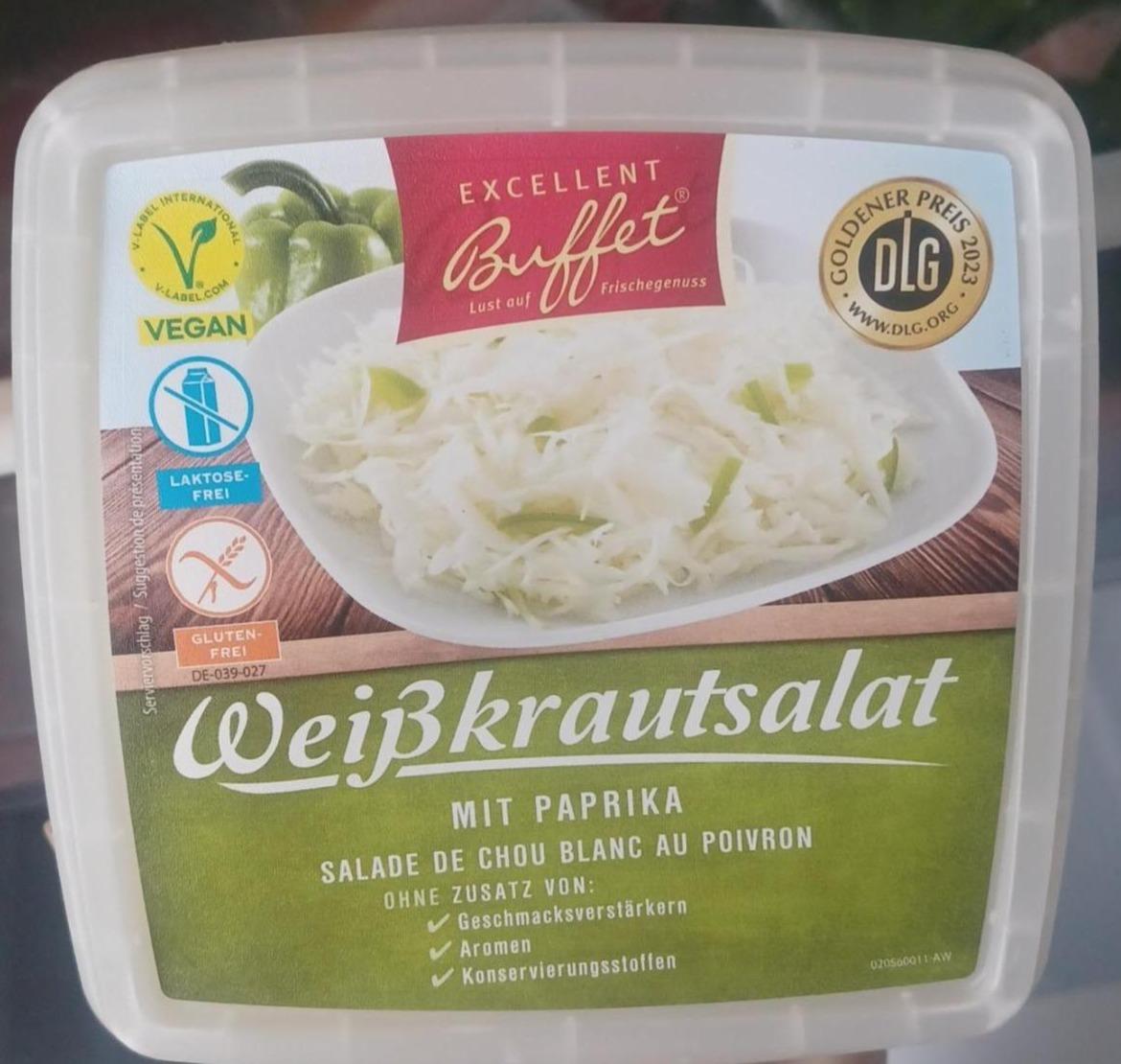 Fotografie - Weißkrautsalat mit paprika Excellent buffet