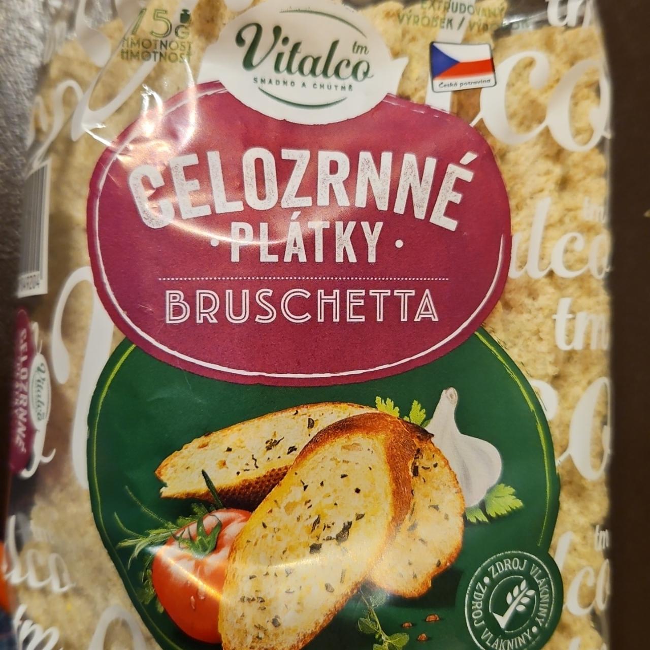 Fotografie - Celozrnné plátky bruschetta Vitalco