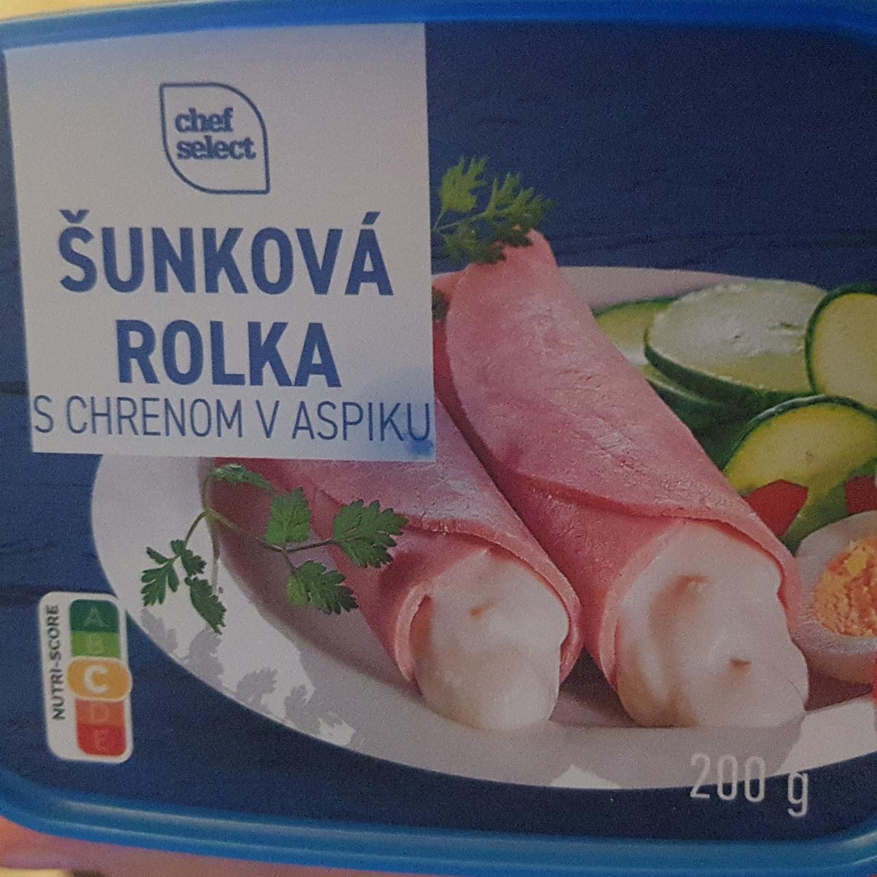 Fotografie - Šunková Rolka s chrenom v aspiku chef select