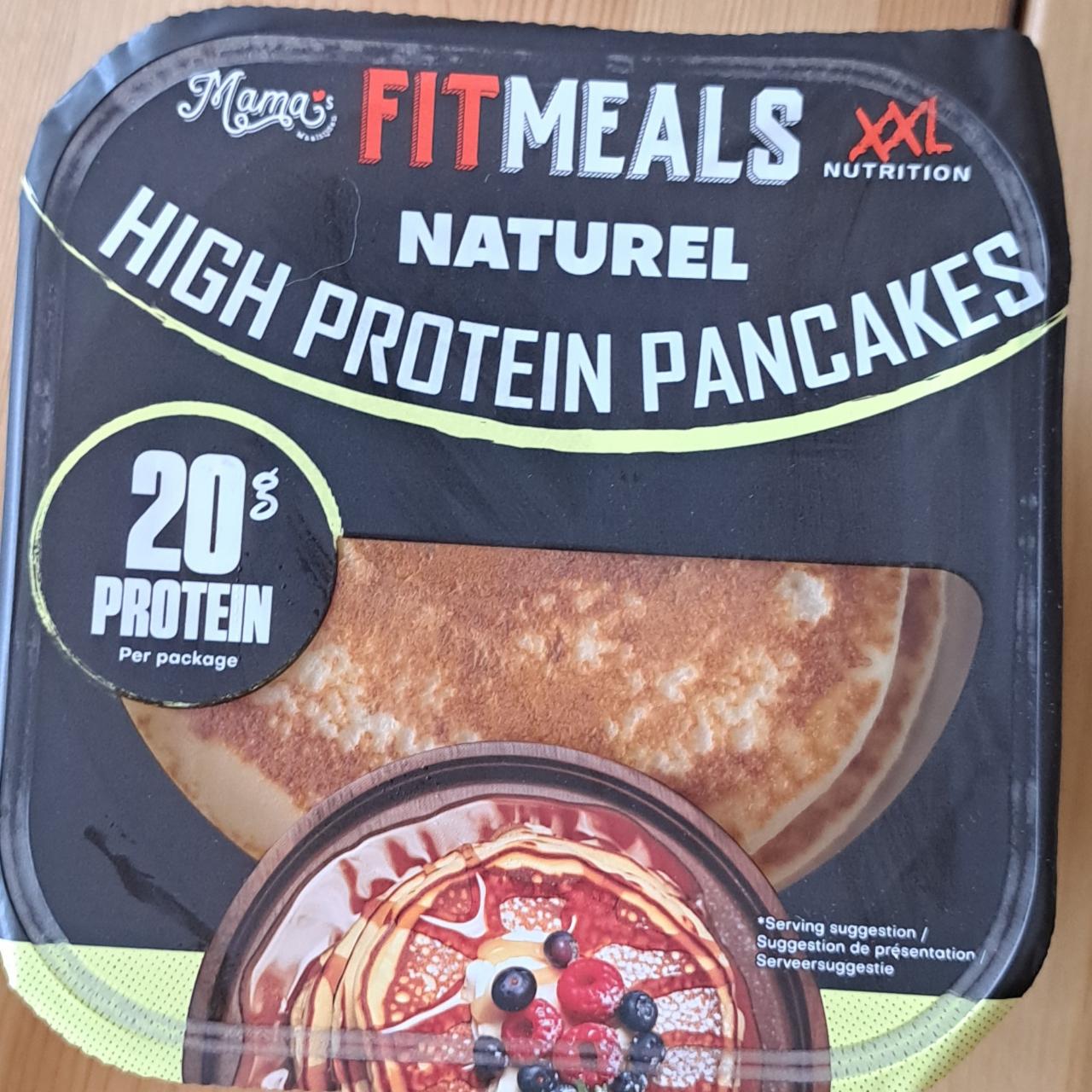 Fotografie - Naturel High Protein Pancakes Fitmeals