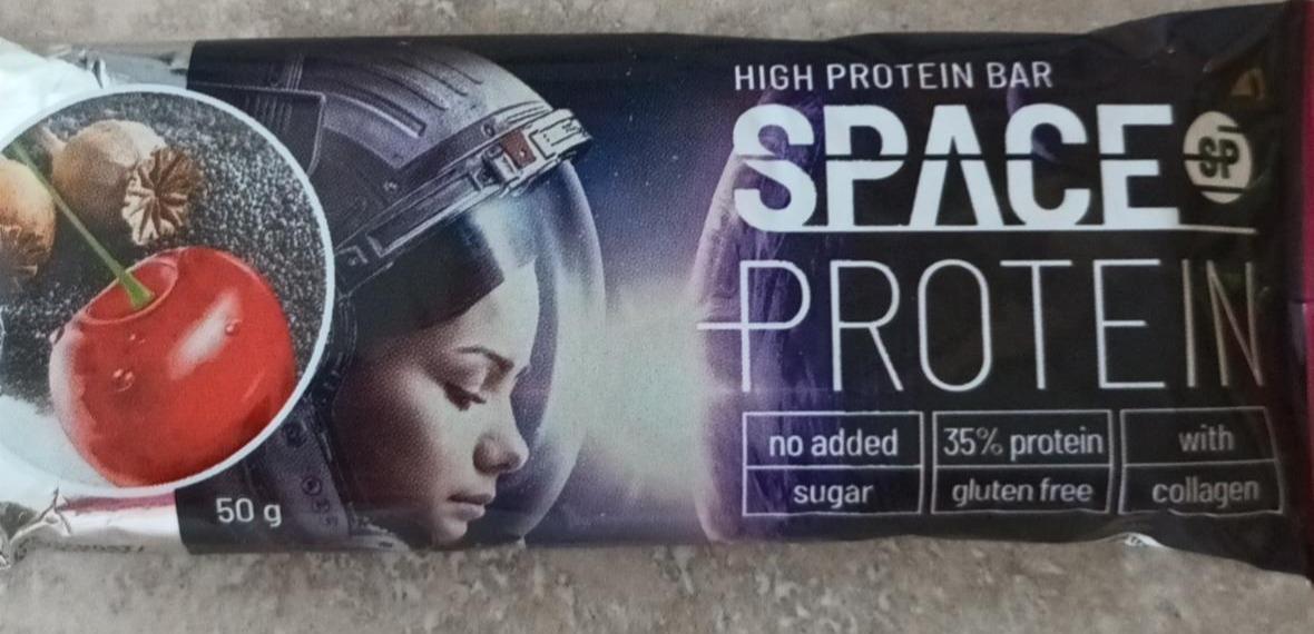 Fotografie - High Protein Bar Cherry-Poppy Space Protein