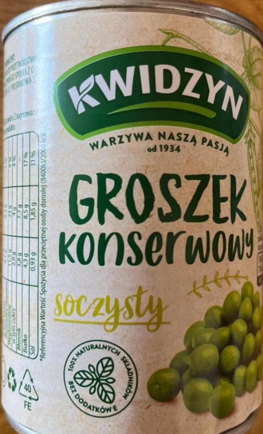 Fotografie - Groszek konserwowy soczysty Kwidzyn