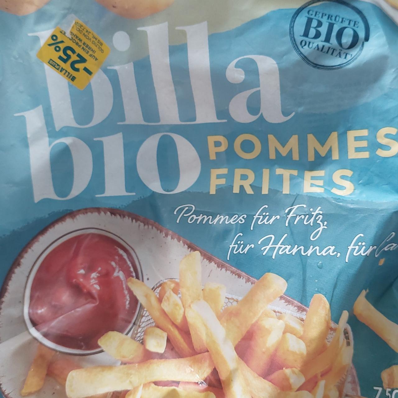 Fotografie - Pommes Frites Billa bio