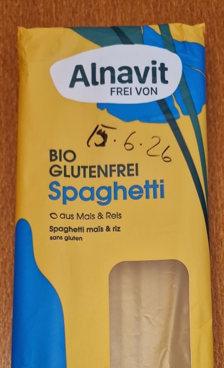 Fotografie - BIO GLUTENFREI Spaghetti aus Mais & Reis Alnavit FREI VON