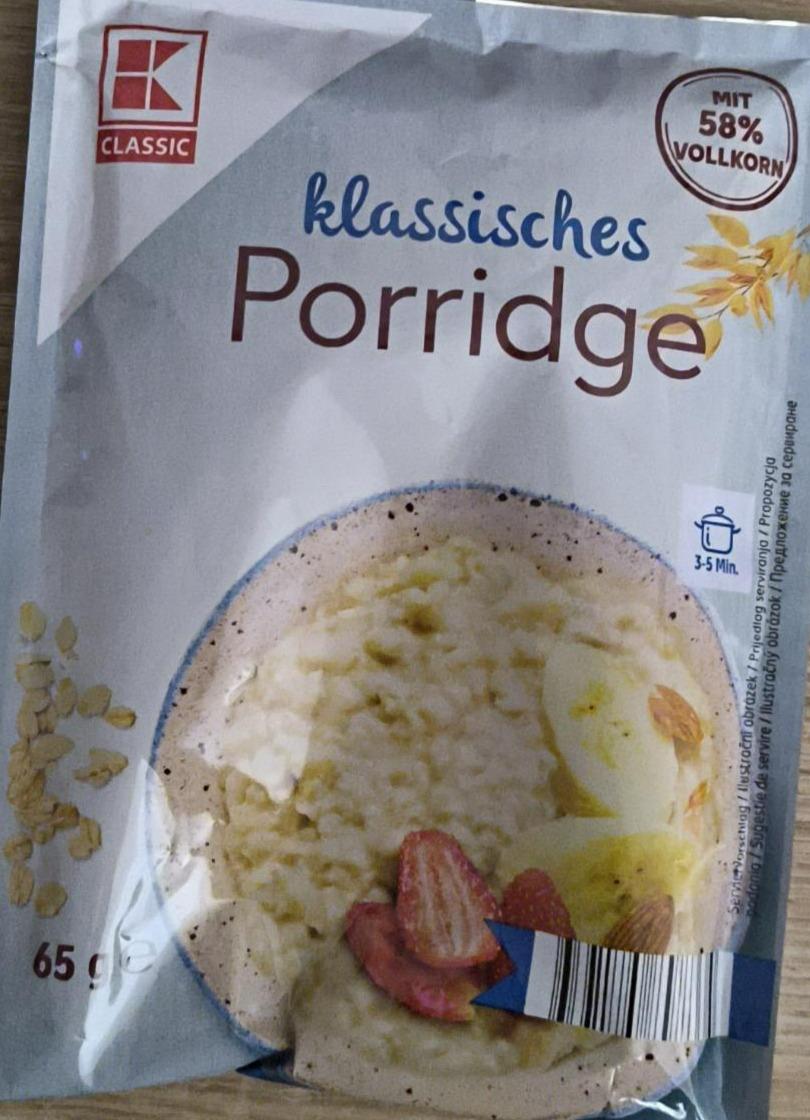 Fotografie - Porridge klassisches K-Classic