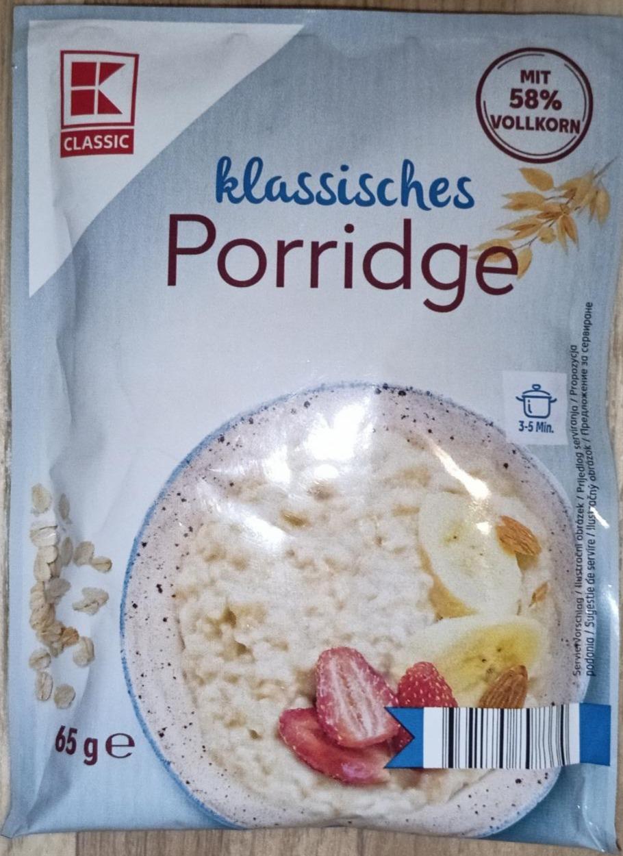 Fotografie - Klassisches porridge K-Classic