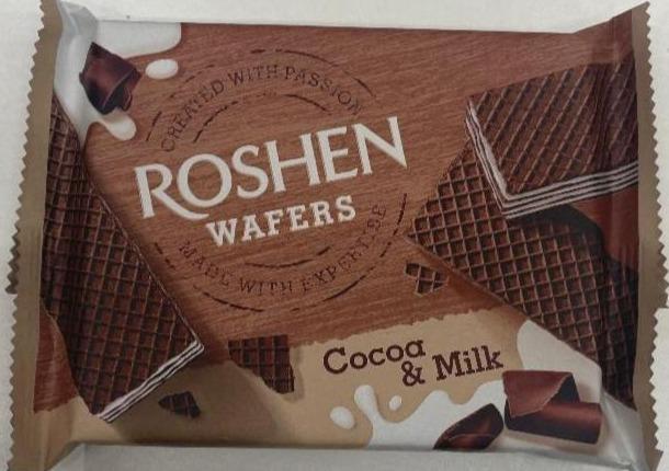 Fotografie - Cocoa & Milk Wafers Roshen