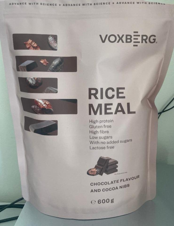 Fotografie - Rice Meal Chocolate Flavour and Cocoa Nibs Voxberg