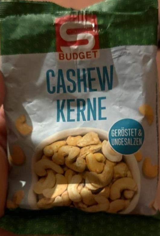 Fotografie - Cashew Kerne geröstet & ungesalzen S Budget